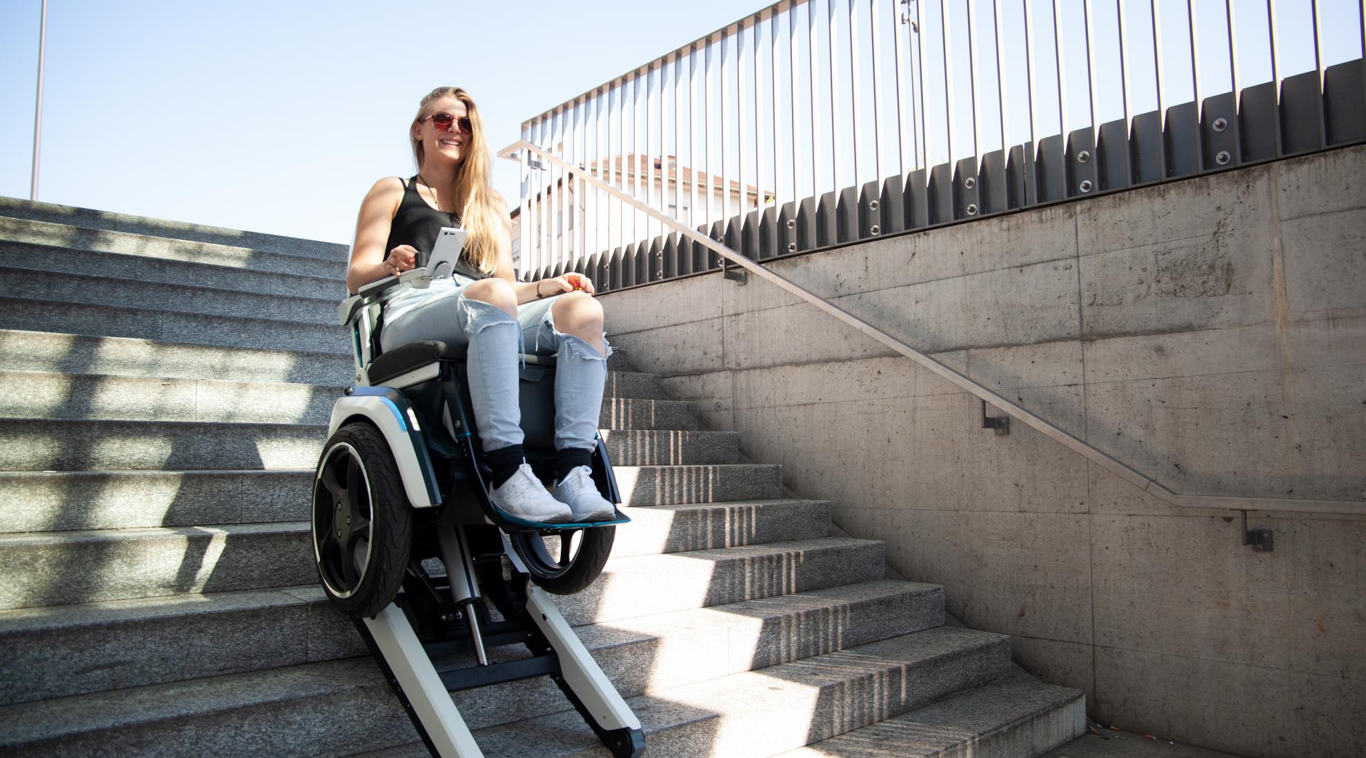 Scewo Climbing stairs