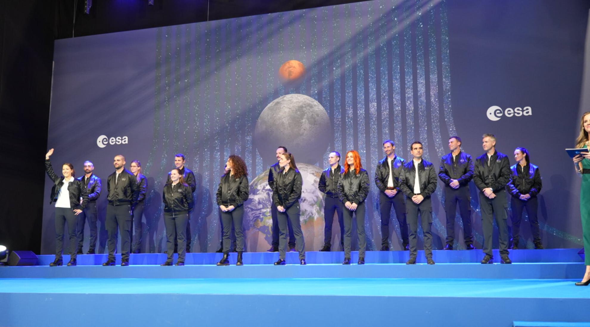 ESA announcement of new astronaut class