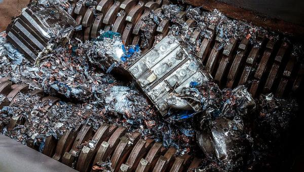 Recycling of lithium batteries