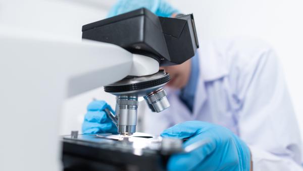 Researcher in a laboratory